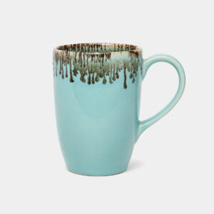 Cosmic Crafto Aqua Flow Glaze Mug