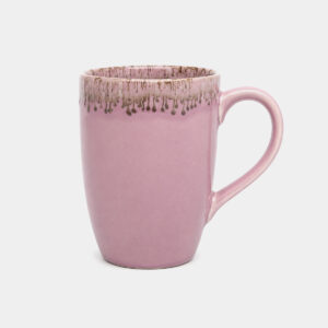 Cosmic Crafto  Pink Flow Glaze Mug